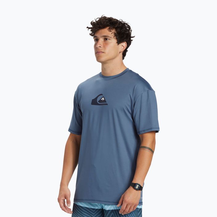 Quiksilver Solid Streak pánské tričko UPF 50+ námořnická modrá EQYWR03386-BYG0 6