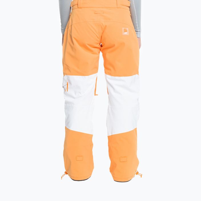 Dámské snowboardové kalhoty ROXY Chloe Kim Woodrose mock orange 3