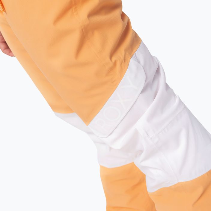 Dámské snowboardové kalhoty ROXY Chloe Kim Woodrose mock orange 6