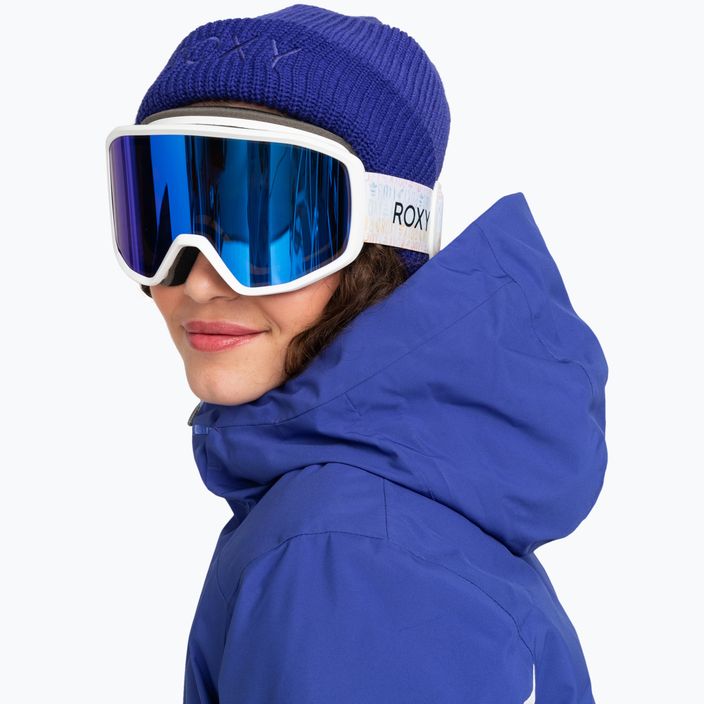 Dámské snowboardové brýle ROXY Izzy sapin white/blue ml 9