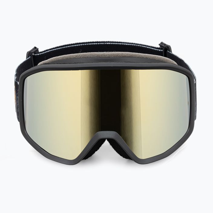 Snowboardové brýle Quiksilver Harper jagged peak black/gold 2