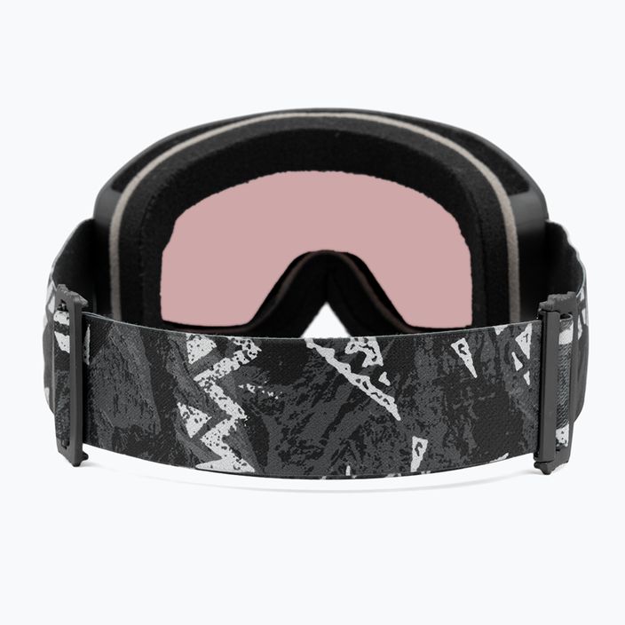 Snowboardové brýle Quiksilver Harper jagged peak black/gold 3