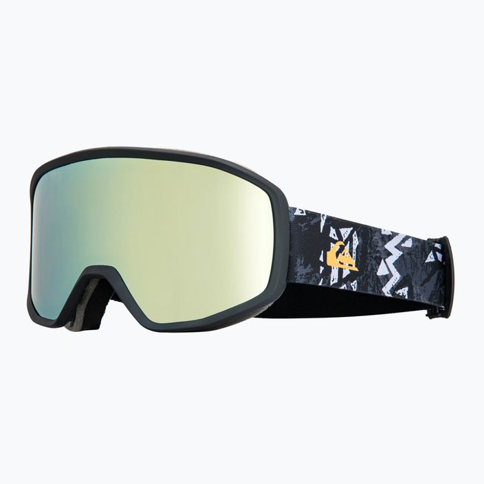 Snowboardové brýle Quiksilver Harper jagged peak black/gold 5