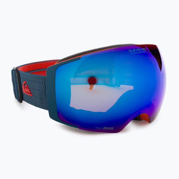 Quiksilver Greenwood S3 majolica blue / clux red mi snowboardové brýle 5