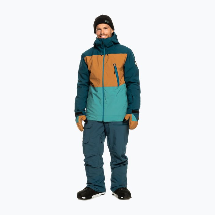 Pánské snowboardové kalhoty Quiksilver Utility majolica blue 8