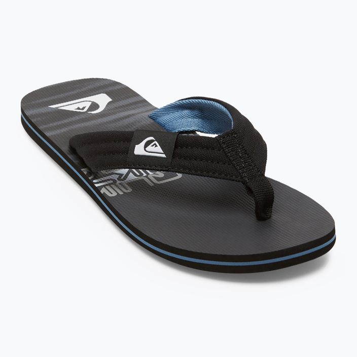 Pánské žabky  Quiksilver Molokai Layback II black3 8