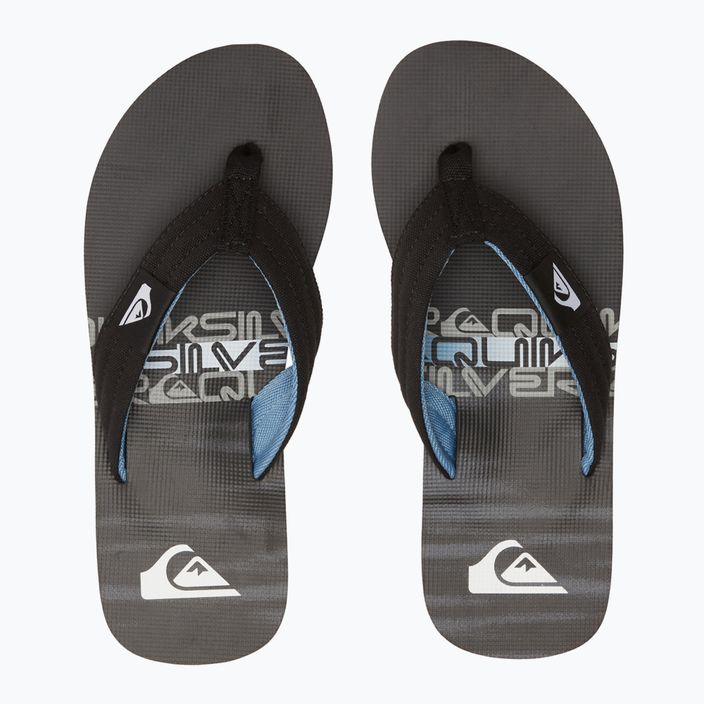 Pánské žabky  Quiksilver Molokai Layback II black3 11