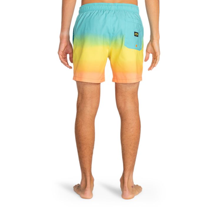 Pánské plavecké šortky Billabong All Day Fade Layback papaya 5