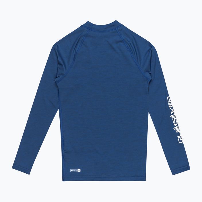 Dětské plavecké tričko Longsleeve Quiksilver Everyday UPF50 monaco blue heather  2