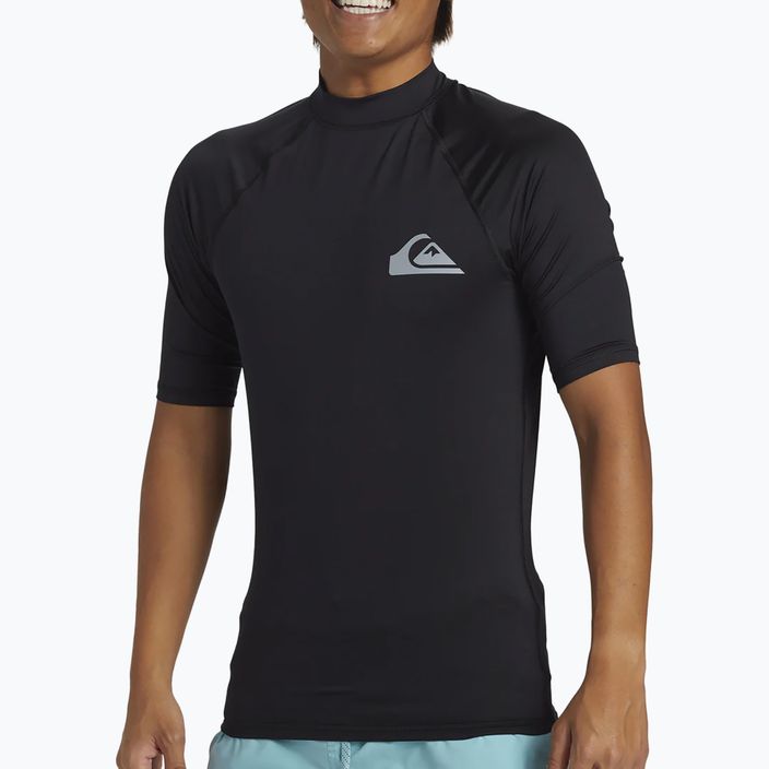 Pánské plavecké tričko Quiksilver Everyday UPF50 black 4