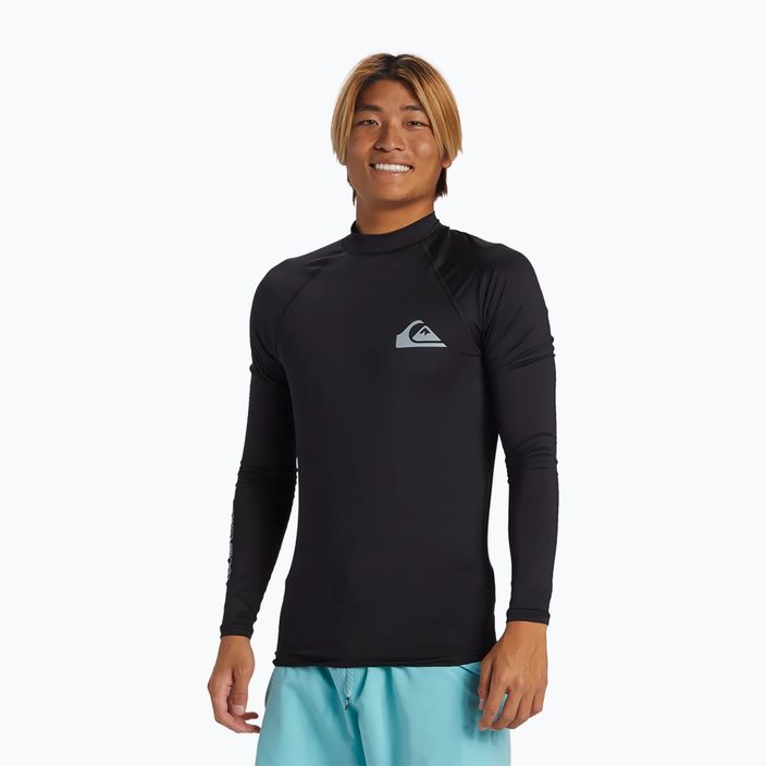 Pánské plavecké tričko longsleeve Quiksilver Everyday UPF50  Longsleeve black 3