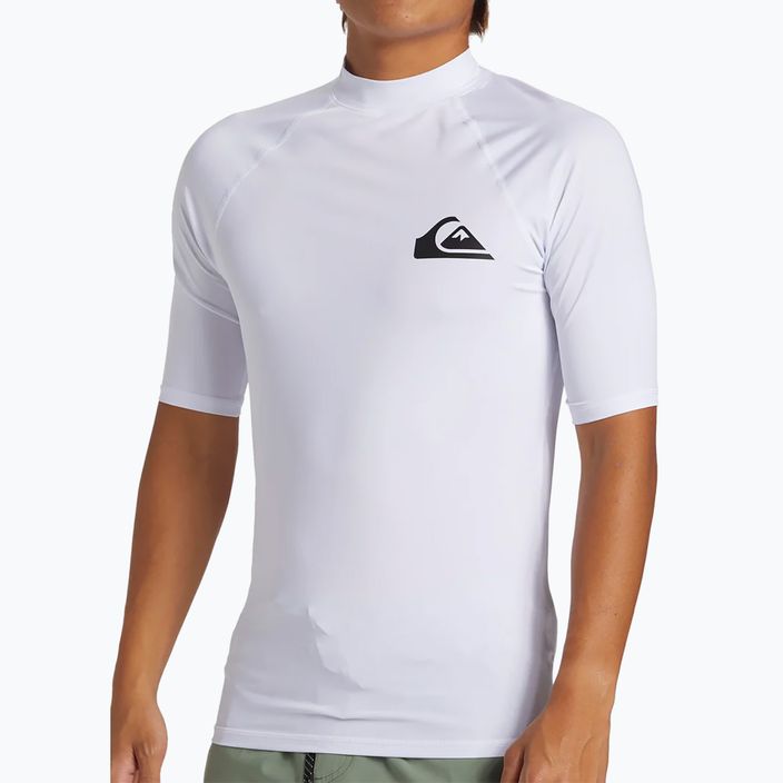 Pánské plavecké tričko Quiksilver Everyday UPF50 white 4