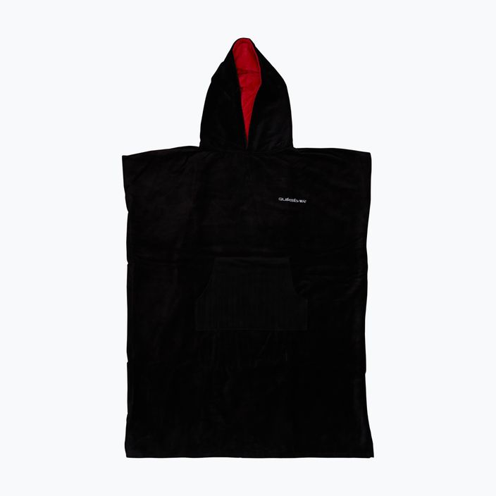 Pánské pončo Quiksilver Hoody Towel black/jet black