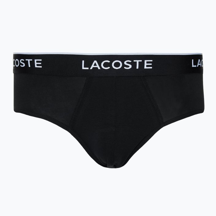 Pánské slipy Lacoste 8H3472 3 páry black 2