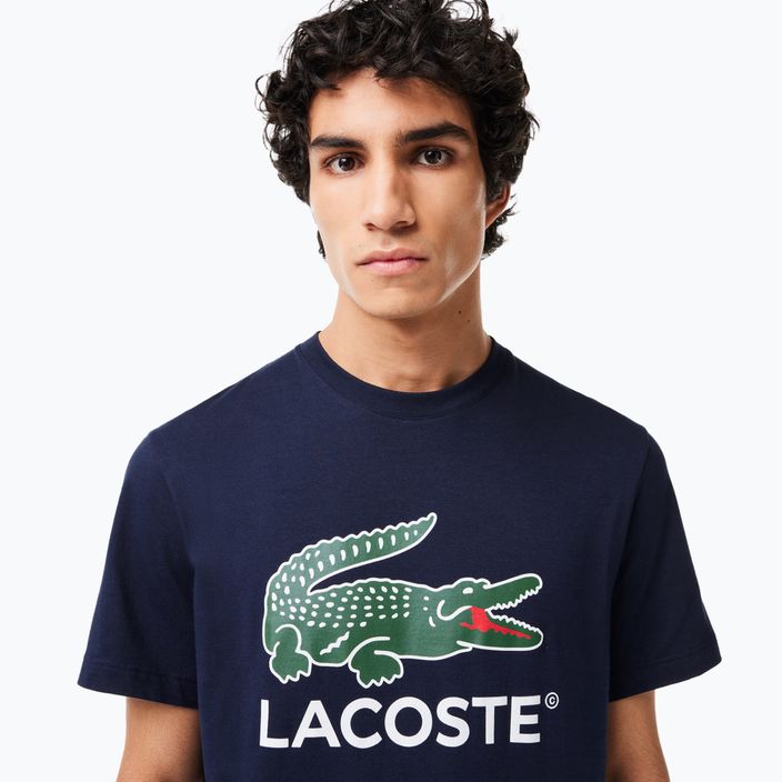 Pánské tričko Lacoste TH1285 navy blue 4