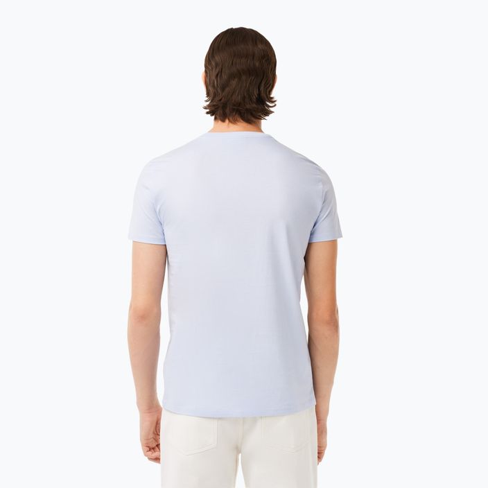 Pánské tričko Lacoste TH6709 phoenix blue 2
