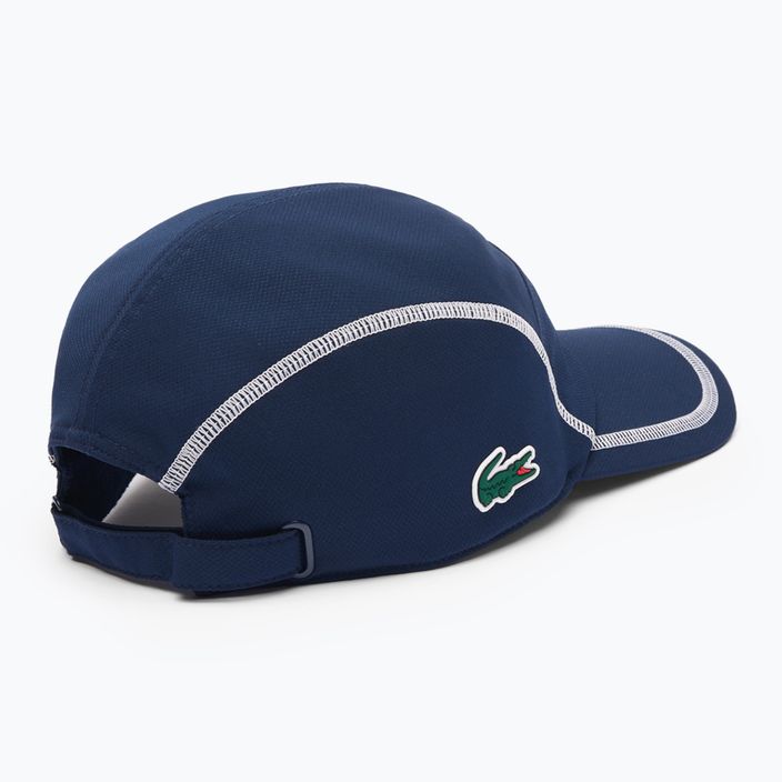 Lacoste pánská baseballová čepice RK7574 432 navy blue/navy blue 2