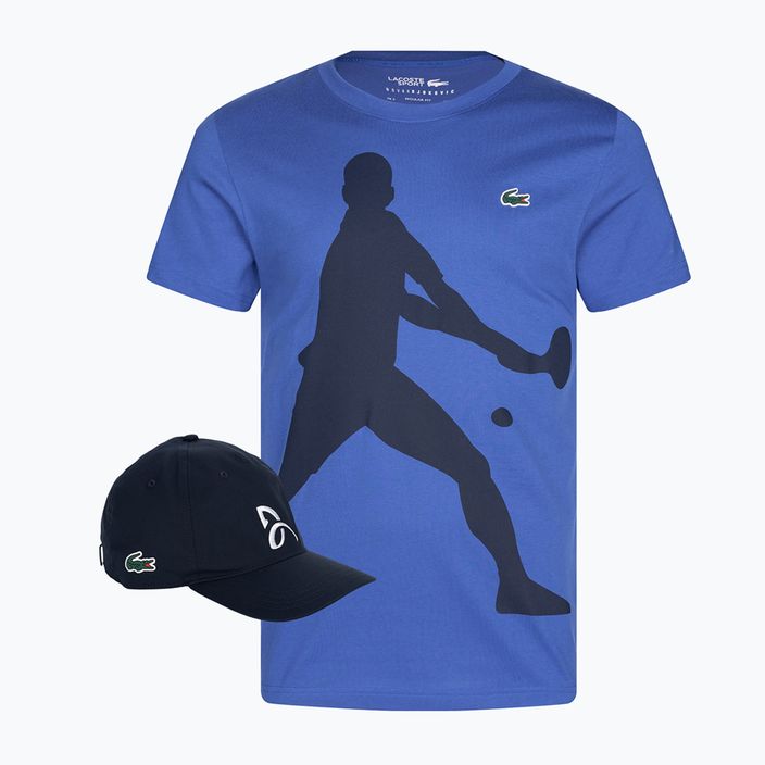 Lacoste Tennis X Novak Djokovic sada tričko + kšiltovka