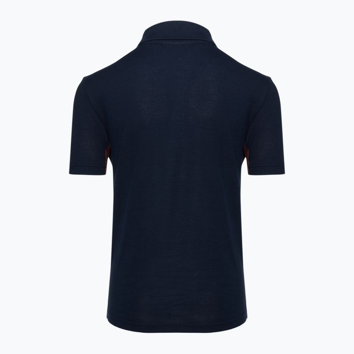 Dětské polo tričko Lacoste PJ2479 navy blue-expresso 2