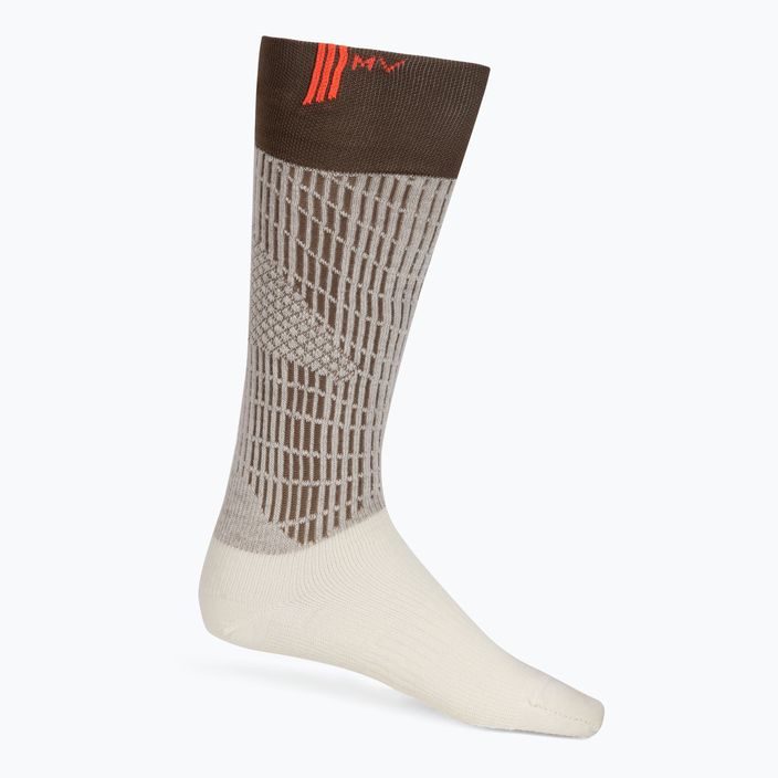 Lyžařské ponožky SIDAS Ski MERINO MV hnědé 952351 2