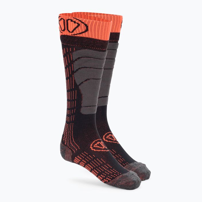 Lyžařské ponožky SIDAS Ski Comfort černo-oranžový CSOSKCOMF22_BKOR