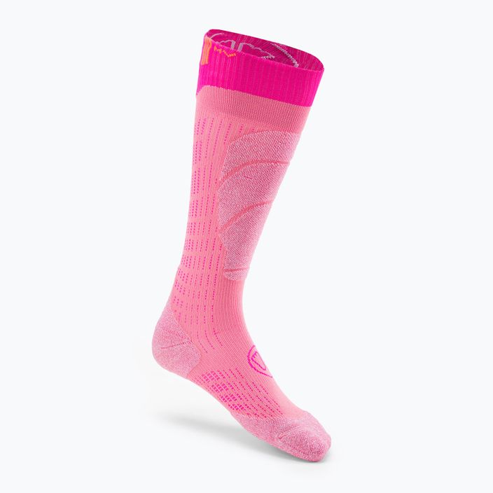 Dětské lyžařské ponožky SIDAS Ski Merino růžove CSOSKMEJR22_PIPU 2