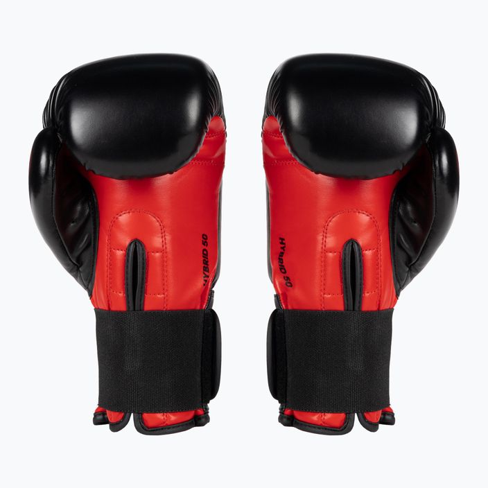 Boxerské rukavice Adidas Hybrid 50 černé ADIH50 3