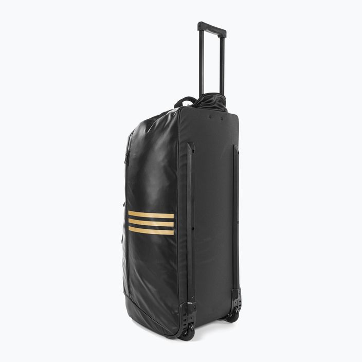 Cestovní taška  adidas 120 l black/gold 3