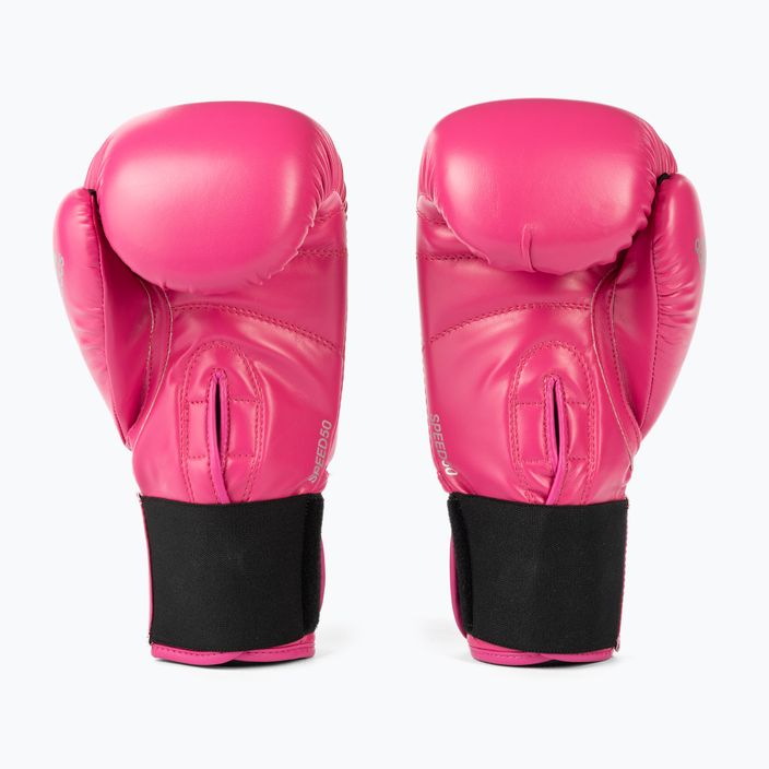 Boxerské rukavice Adidas Speed 50 růžové ADISBG50 2