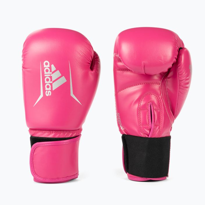 Boxerské rukavice Adidas Speed 50 růžové ADISBG50 3