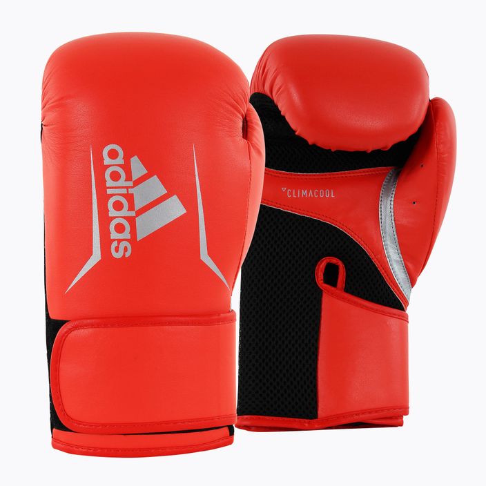 Boxerské rukavice dámské adidas Speed 100 červeno-černé ADISBGW100-40985 6