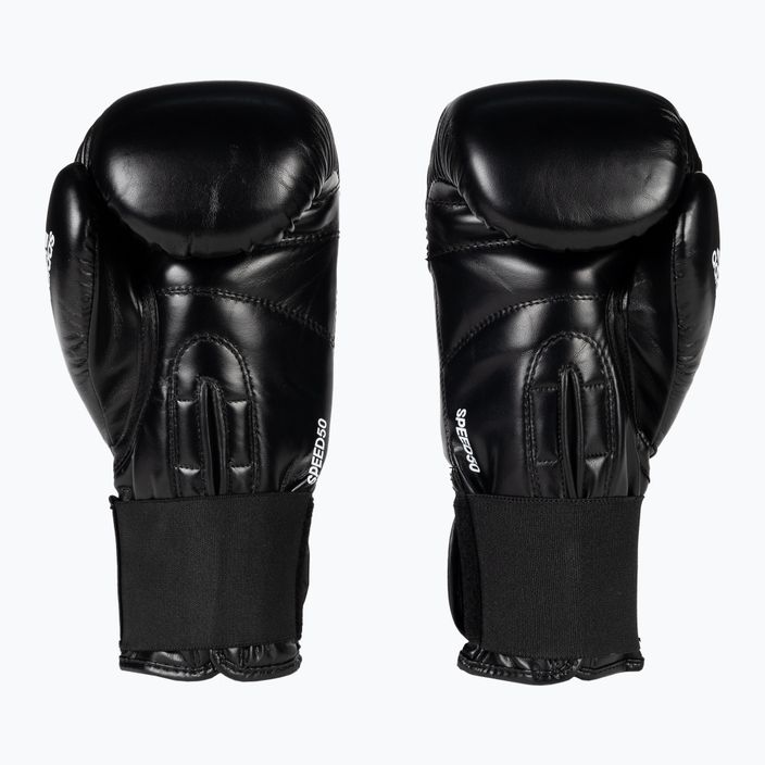 Boxerské rukavice Adidas Speed 50 černé ADISBG50 4