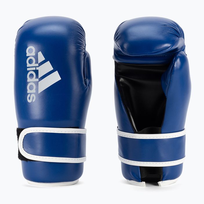 Boxerské rukavice adidas Point Fight Adikbpf100 modro-bílé ADIKBPF100 3