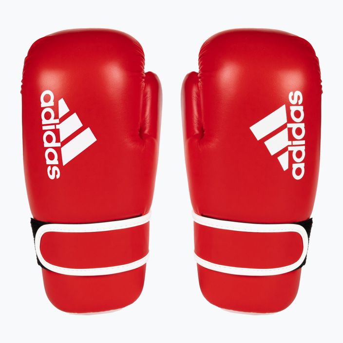 Boxerské rukavice adidas Point Fight Adikbpf100 červeno-bílé ADIKBPF100 2