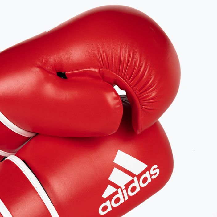 Boxerské rukavice adidas Point Fight Adikbpf100 červeno-bílé ADIKBPF100 9
