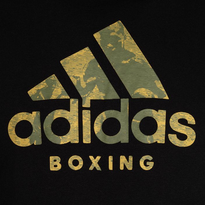 Tréninková mikina Adidas Hoodie Boxing Logo černá ADICLHD20B 3