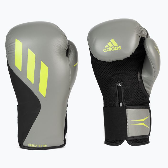 Boxerské rukavice Adidas Speed Tilt 150 šedé SPD150TG 3