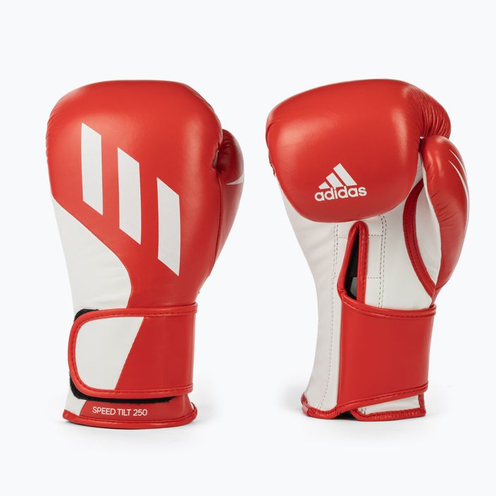 Boxerské rukavice Adidas Speed Tilt 250 červené SPD250TG 3