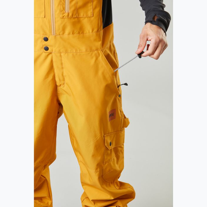 Pánské lyžařské kalhoty Picture Testy Bib 10/10 yellow MPT124 4