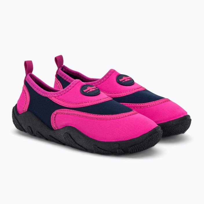 Dětské boty do vody Aqualung Beachwalker pink/navy blue 4