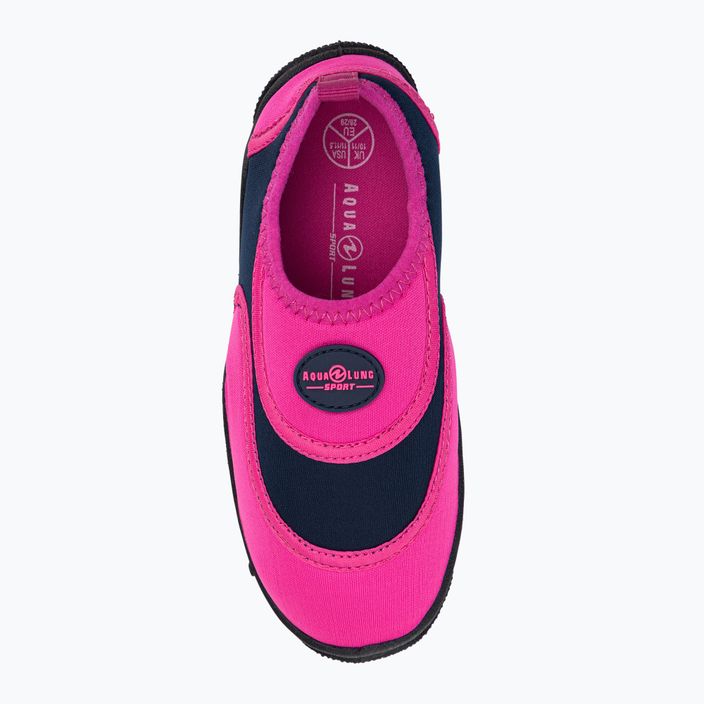 Dětské boty do vody Aqualung Beachwalker pink/navy blue 6