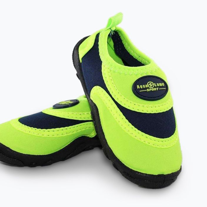 Dětské boty do vody Aqua Lung Beachwalker modré a zelené FJ028310426 10