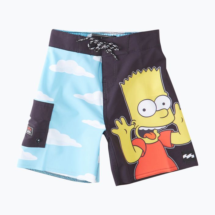 Dětské plavecké šortky Billabong Simpsons Bart Pro black