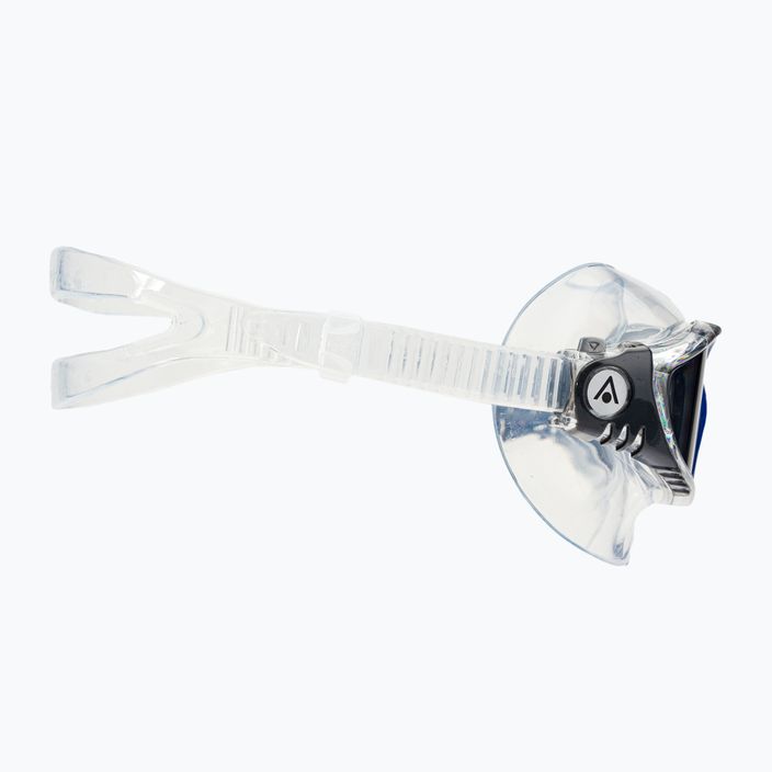 Plavecká maska Aquasphere Vista transparentní/tmavě šedá/zrcadlově kouřová MS5050012LD 3