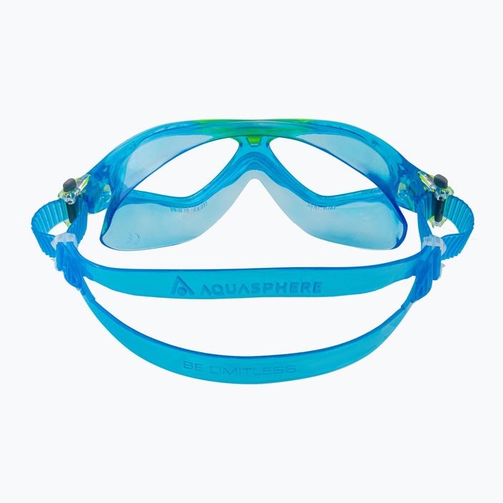 Dětská plavecká maska Aqua Sphere Vista světle modrá MS5084307LC 5