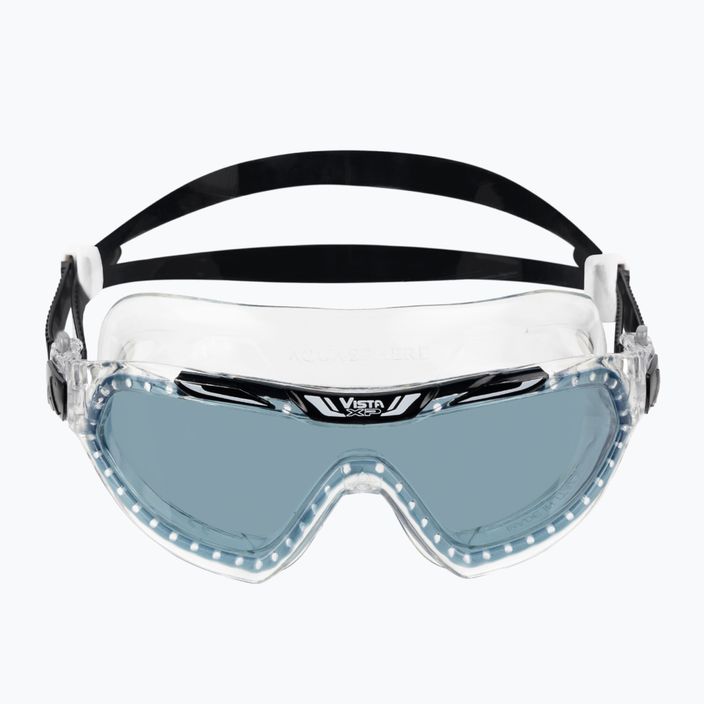 Plavecká maska Aquasphere Vista XP transparentní/černá/zrcadlová kouřová MS5090001LD 2