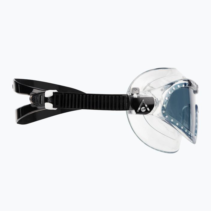 Plavecká maska Aquasphere Vista XP transparentní/černá/zrcadlová kouřová MS5090001LD 3