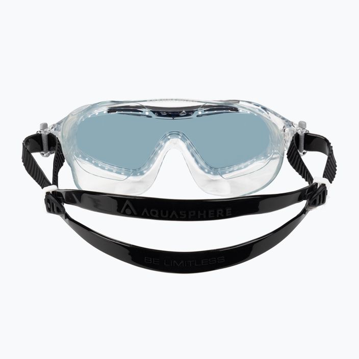 Plavecká maska Aquasphere Vista XP transparentní/černá/zrcadlová kouřová MS5090001LD 5