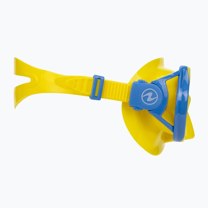 Aqualung Dětská sada pro šnorchlování žlutá a modrá SV1160740SM 4