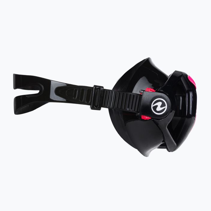 Kombinovaná šnorchlovací sada Aqualung Hawkeye Maska + šnorchl černá SC3970102 4